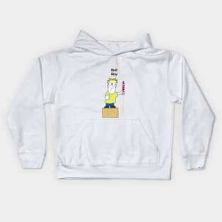 Bell Ringing Bell Boy Kids Hoodie